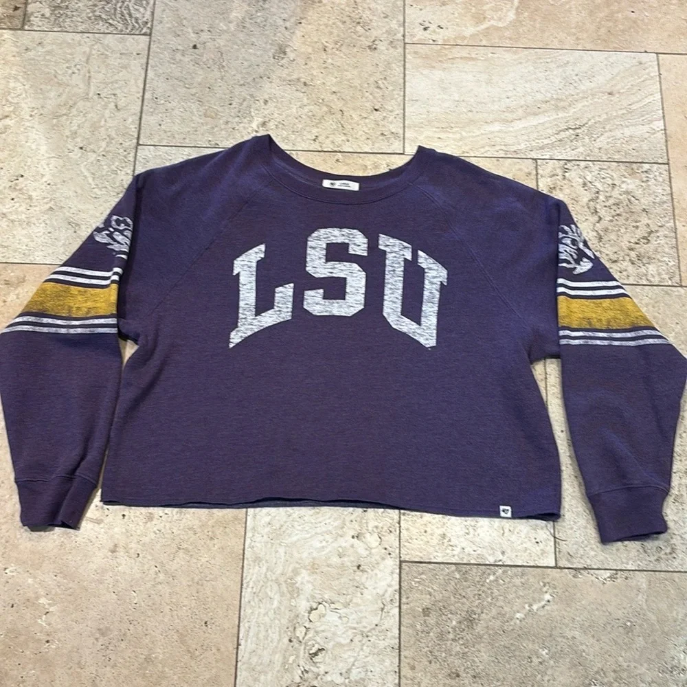 LSU cropped sweatshirt - 47 - Picture 1 of 9